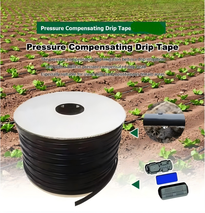 Pressure Compensating Drip Tape for Agriculture Irrigation 
